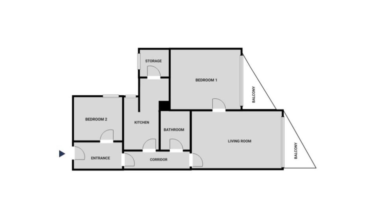 Appartement Blueground El Pienc Ac Balcony Nr Sagrada Familia Bcn-172